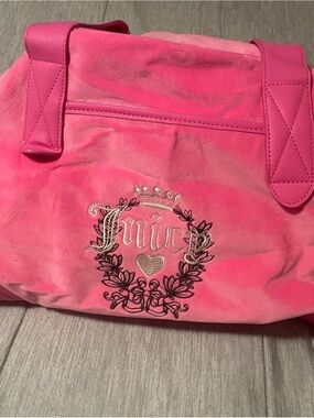 Juicy Couture Pink Velvet duffle Bag